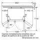 	Balay 3FA4611B - Frigorífico Americano No Frost Clase A+ Blanco 177x90Cm