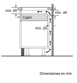 Balay 3EB865FR - Encimera de Inducción 60 cm 3 Zonas Bisel Delantero