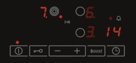 Balay 3EB865XR - Placa de inducción de 60 cm de ancho Marco de acero inoxidable