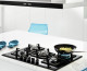 Balay 3ETG664HB - Placa gas de 60 Cm Cristal Templado 9 Niveles