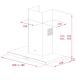 Teka 40437110 - Campana PERFECT DLH 1185 T Decorativa 110 Cm Clase A