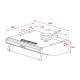 Teka 40466250 - Campana C 9420 Integrable 90 Cm Inoxidable