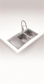 Teka 12139020 - Fregadero Zenit R15 2C 1E Versión Izquierda Inox