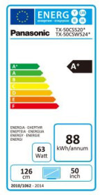 Televisor LED Panasonic TX50CS520 50" Smart TV Resolución Full HD