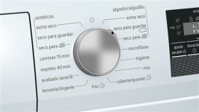 Secadora de condensación Siemens WT45N200ES Clase B 7 Kg Blanca