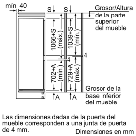Combi integrable 56 cm