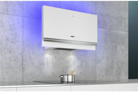 Campana Decorativa Siemens LC97FVW20 Clase A 90 Cm Cristal Blanco