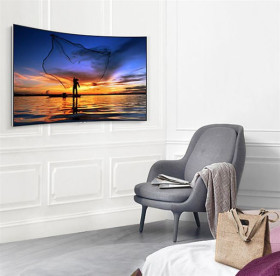 Samsung QE55Q7CAMTXXC - Televisor QLED de 55" UHD 4K Curvo Serie Q7C