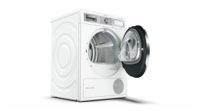 Secadora Blanca Bosch WTY88809ES, Clase A +++ -10%, 9 kg, 85 cm
