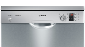 Lavavajillas Acero Bosch SMS25FI05E, Clase A++, 46 DB, 60 cm