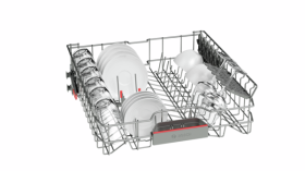 Lavavajilas Blanco Bosch SMV68MX03E, Clase A+++, 44 db, 60 cm, integrable