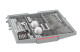 Bosch SMI46MS01E - Lavavajillas Semi-Integrado 60 Cm 13 Cubiertos A++