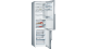 Frigorifico Acero Inox Bosch KGF39PI45, Clase A+++, 38 db, 60 x 203 cm