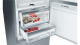 Frigorifico Acero Inox Bosch KGF39PI45, Clase A+++, 38 db, 60 x 203 cm