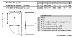 Frigorifico Acero Inox Antih Bosch KGN39XI4P Combi, Clase A+++, 203 x 60 cm