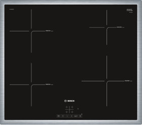 Bosch *DISCONTINUADO* PUE645BB1E - Encimera Inducción 60 cm 4 Zonas De Cocción Negro
