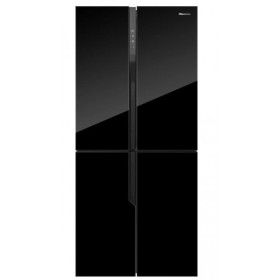 Hisense *DISCONTINUADO* RQ562N4GB1 - Frigorífico americano Cross Door Cristal Negro 181x80 cm