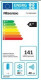 Hisense FV105D4AW2 - Congelador de 1 puerta de 560 x 575 x 845 mm Clase A++