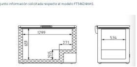 Hisense FT546D4AW1 - Arcón Congelador 1448 x 721 x 850 mm Clase A+