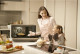 LG MJ3965ACS - Horno microondas Serie 10 Smart Inverter 4 en 1 de 39 Litros