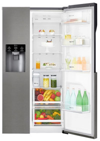 LG GSL361ICEZ - Frigorífico americano A++ Inox grafito antihuellas Sin toma