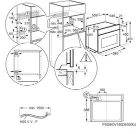 AEG KMK721000W - Horno WhiteLine Collection de 45 con función Microondas