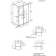 Frigorífico Aeg RXE75911TM Vinoteca + Frigorífico 1.85Cm Inoxidable