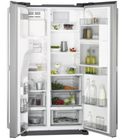 Aeg RMB86111NX - Frigorífico americano con toma de agua 178x91cm Home Bar