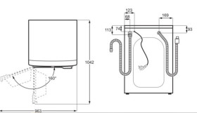 Aeg L7FEE841 - Lavadora 8Kg 1.400 Rpm Clase A+++ con Vapor y Prosense