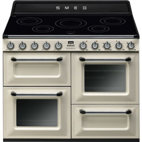 Smeg TR4110IP - Cocina Inducción Clase A 110 x 60 Cm Crema 3 Hornos