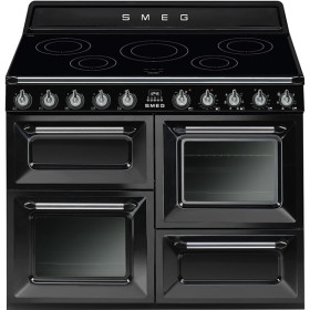 Cocina Smeg TR4110IBL Línea Victoria 110x60Cm Clase A Negro Inducción