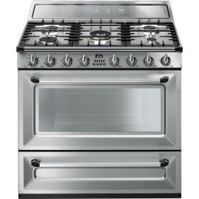 Smeg *DISCONTINUADO* TR90X9 Línea Victoria 90x60 Cm Inoxidable Clase A