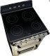 Smeg TR62IP - Cocina con Placa de Inducción y 2 Hornos Eléctricos Crema