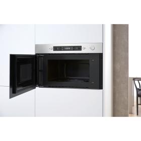 Whirlpool AMW 442/IX - Microondas Integrable con Grill 22 Litros