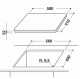 Whirlpool ACM808BAWH - Encimera Flexinducción 3 Zonas Blanca