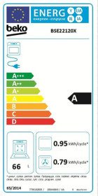 Beko BSE22121X - Conjunto De Horno Y Placa Vitrocerámica