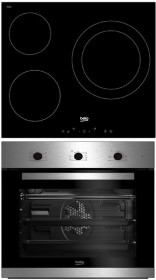 Beko BSE22121X - Conjunto De Horno Y Placa Vitrocerámica