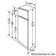 Balay 3FIB3720 - Frigorífico Dos Puertas Integrable Clase A+ 158x54.1 Cm