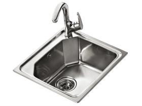 Teka 11128001 - Fregadero Premium 1C Mueble 45 Cm 1 Cubeta Inoxidable