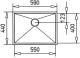 Teka 40125230 - Fregadero BE Línea R0 55.40 Mueble 70 Cm