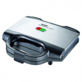 Tefal SM155212 - Sandwichera UltraCompact Black&Inox 700W Antiadherente