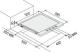 Mepamsa 1060280818 - Placa 4G60 VT Gas Natural 4 Fuegos 60 Cm Inox