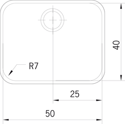 	Mepamsa 1220151769 - Fregadero Stilo 40.50 1 Cubeta Acero Inoxidable