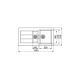 	Franke 1140185383 - Fregadero Sirius Sid 651 Tectonite Carbone Reversible