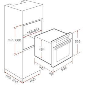 Teka 41564313 - Horno HR 750 Rústico Antracita Multifunción Turbo