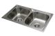 Cata 02607209 - Fregadero C 2 AG 2 Cubetas Mueble 80 Cm Acero Inox