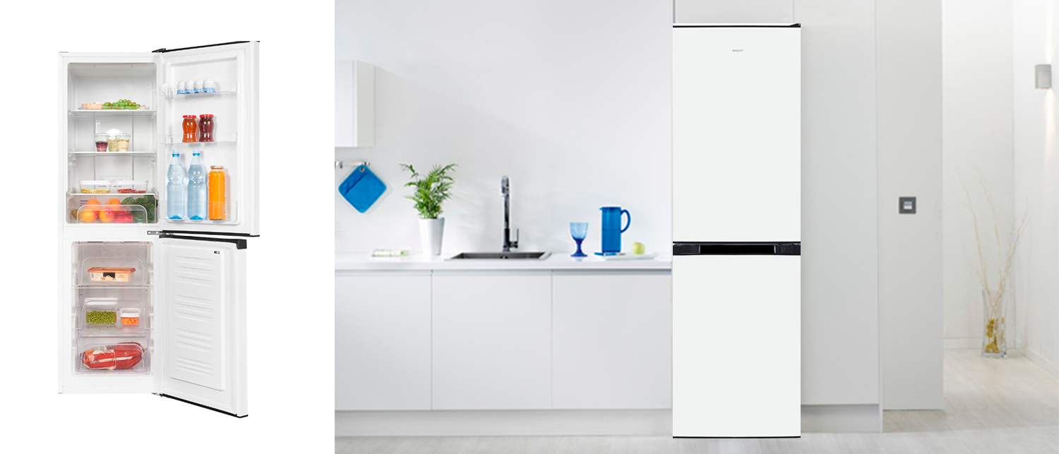 Exquisit kgc195 65 nf 330e weiss