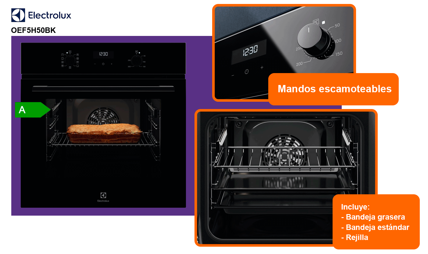 Horno serie 600 surroundcook con aqua clean