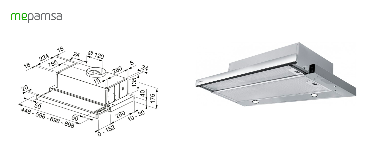Mepamsa superline 70 v2 inox