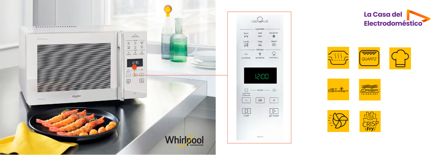 Whirlpool mcp 349 wh